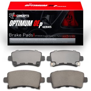 Saab 9-5 Brake Pads - Rear - R1 Concepts - Optimum OE - `11-`13 Saab 9-5 Brake Pads - Rear - R1 Concepts - Optimum OE - `11-`13